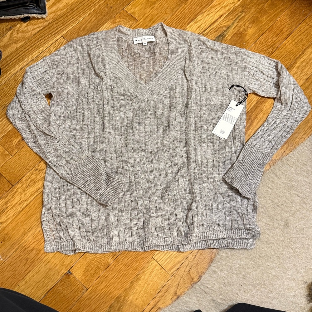 NWT Linen Sweater